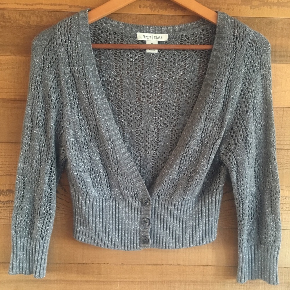 White House Black Market Knit Cardigan